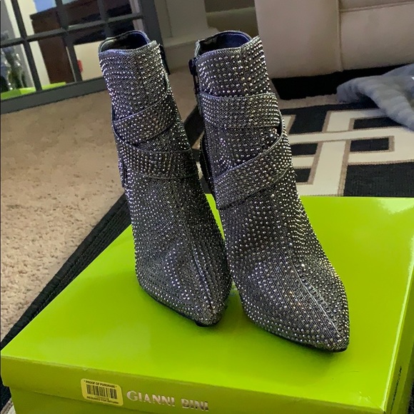 Rhinestone Gianni Booties Gianni Bini Shoes Gianni Bini Brees